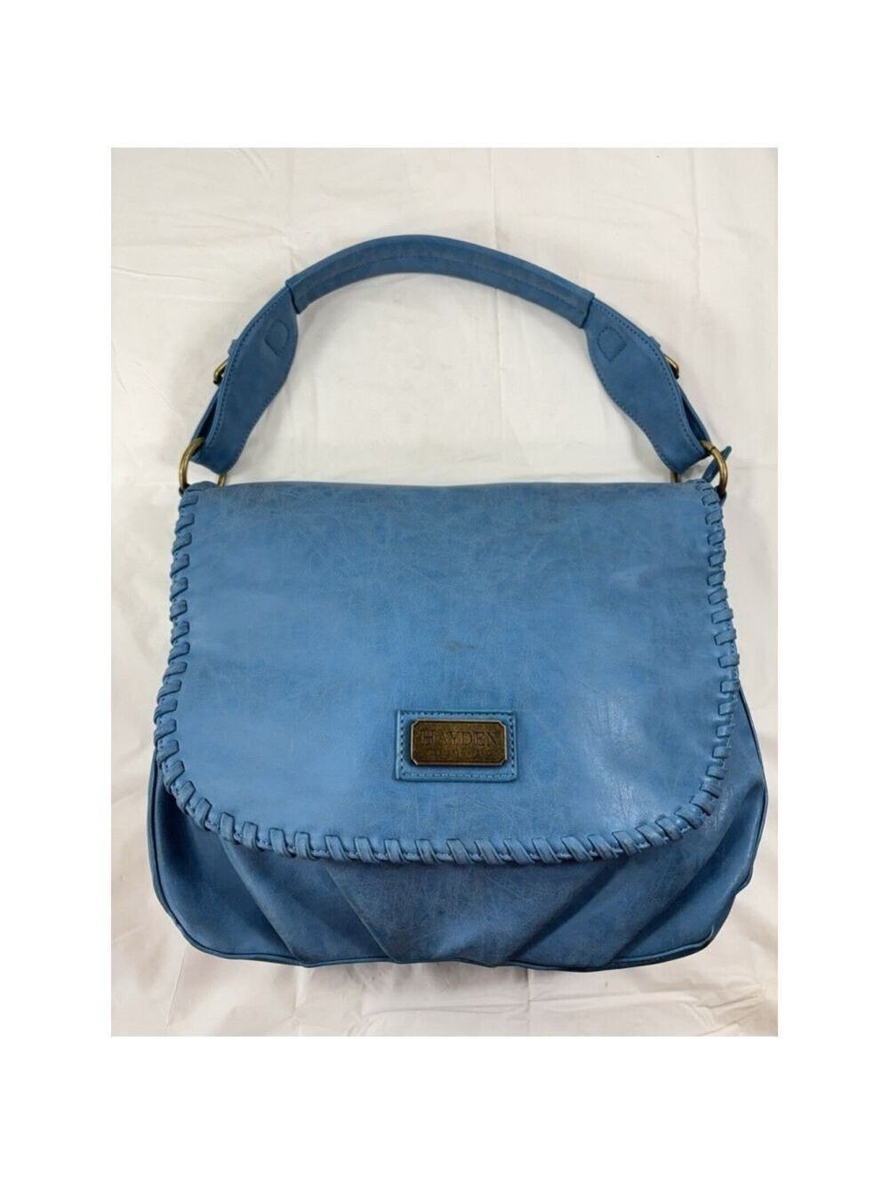 Hayden Harnett Turquoise Leather Bag Purse